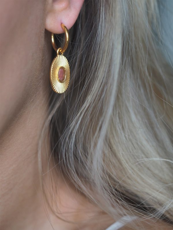 sunshaped earrings