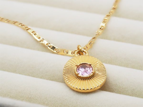 sunshaped necklace