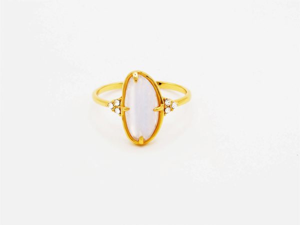 long agate ring