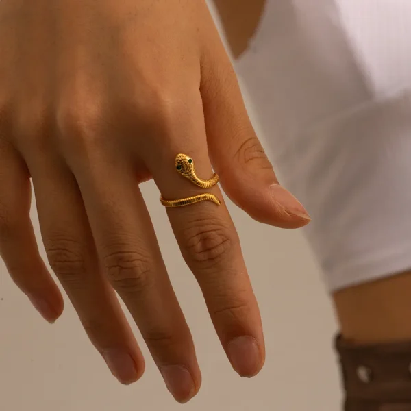 snake open ring