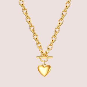 Heart Lock Necklace