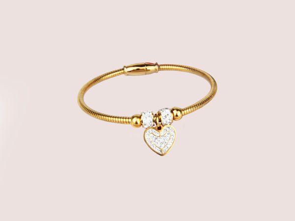 full heart magnet bracelet