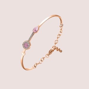 Rose Gold Pink Bracelet