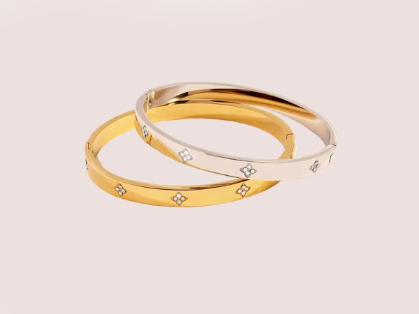 clover cz bangle