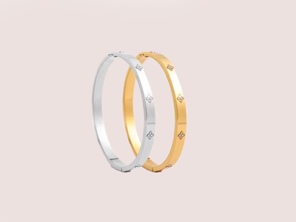 clover cz bangle