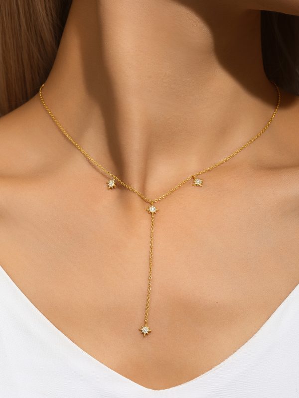 star lariat necklace