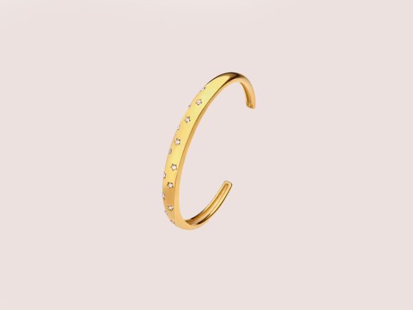 Star Cuff Bangle