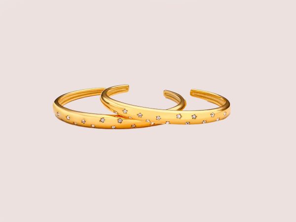 star cuff bangle