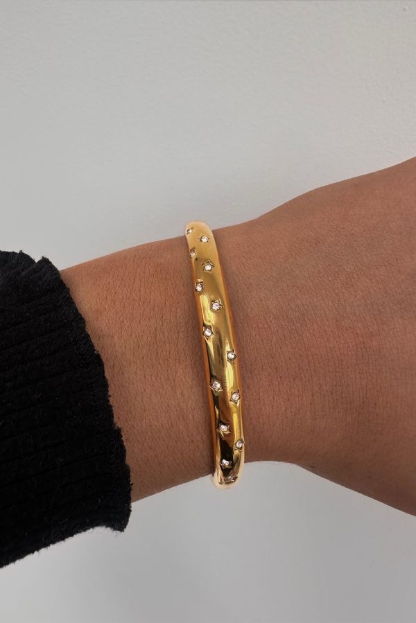 star cuff bangle